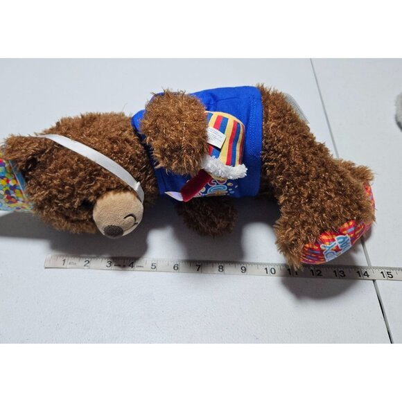 Build a Bear Happy Birthday 14 inch Plush Cupcake Blue T-Shirt Hat Stuffed Toy - Picture 12 of 13